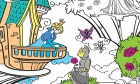 Новая раскраска от O`Kroshka: посетите волшебный сад Принцесс прямо сейчас!